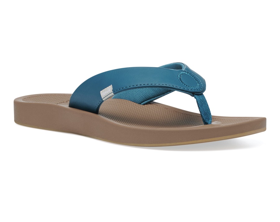 sanuk_w_cosmic_yoga_mat_deep_teal.jpg Sanuk W Cosmic Yoga Mat Deep Teal - Image 1