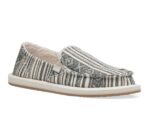 Sanuk W Donna Blanket Chill Natural-Black