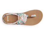 Sanuk W Sling St Tropical Pink-Green - Image 6