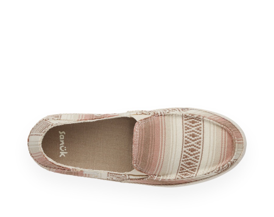 Sanuk W Twinny St Baja Blanket Cork Multi - Image 6
