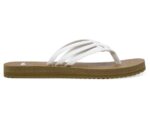 Sanuk W Yoga Sandy Tan-White - Image 2