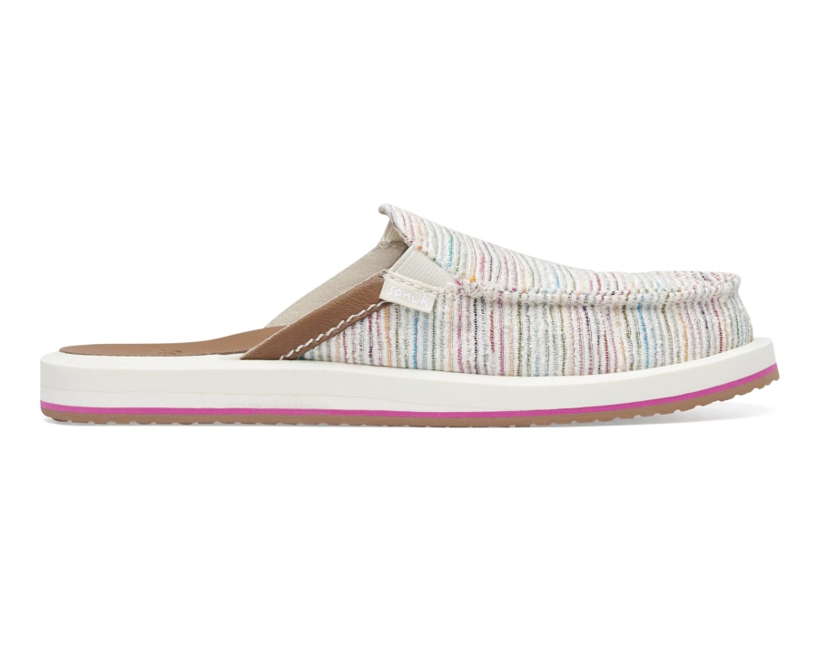 Sanuk W You Got My Back St Summer Cord Rainbow - Image 2