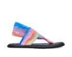 Sanuk Yoga Sling Burst Tie Dye Rainbow